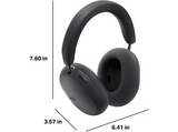 Auriculares inalámbricos - Sonos Ace Ultra, Cancelación activa de ruido, 35 h Autonomía, Bluetooth, WiFi, Negro
