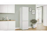 Frigorífico combi - Bosch KGN392WCF, Serie 4, No Frost,203 cm, 363 l, Multi Air Flow, Refrigeración "Súper", Blanco
