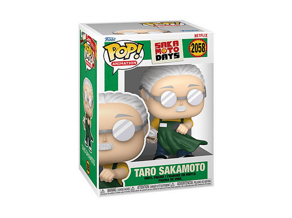 Figura Funko Pop! - Sakamoto Days Chase: Taro Sakamoto, 10 cm, Vinilo