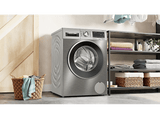 Lavadora carga frontal - Bosch WGG256ZAES, Serie 6, 10 Kg, 1600 RPM, 12 programas, Iron Assist anti arrugas, Acero antihuellas