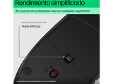 Ratón inalámbrico - HP 420, Bluetooth, 4000 dpi, Botones Programables, Negro