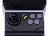 Consola retro - My Arcade SNK Neo Geo Mini, 40 juegos incluidos, Pantalla 3.5, Altavoces estéreo, Azul y blanco