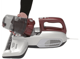 Aspirador de mano - Hoover ULTRAVORTEX, Especial Colchones y Sofás, Pelo Mascotas, Luz Ultravioleta, Antiácaros y Antibacterias, Cable 5m, Rojo