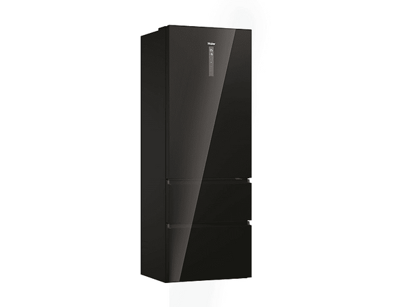 Frigorífico combi - Haier 3D 70 Series 7 HTW7720DNGB, No Frost, 200.6 cm, 483 l, Direct Access, Wi-Fi, Negro