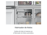 Frigorífico americano - Haier Cube 90 Series 5 HCR5919EHMP, No Frost, 190 cm, 525 l, Dispensador agua, Fabricador hielo, Inox