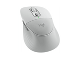 Ratón inalámbrico - Logitech M850 L, Bluetooth, Reposamanos, Multidispositivo, Botones personalizables, PC-Mac, 4000ppp, Clics silenciosos, Blanco