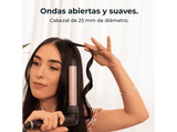 Rizador - Cecotec Surfcare MultiWaves Elite, 5 cabezales, Temperatura regulable, Codo de 90º, Guante térmico y estuche, Negro