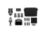 Mini Dron - DJI Mini 5 Pro Fly More Combo (DJI RC2), 50 megapixel, 36 min Autonomía, Sensor CMOS de 1 pulgada con 50 MP, Detección de Obstáculos, Gris