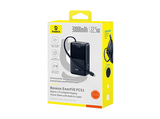 Powerbank - Baseus EnerFill Bipow 2 Pro, 30000mAh, 22.5W, Con cable retráctil Tipo-C, Carga bidireccional y simultánea, Pantalla inteligente, Negro