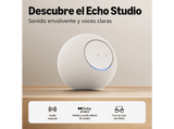 Altavoz inteligente - Amazon Echo Studio, Dolby Atmos, Omnisense, Blanco