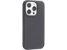 Funda - ISY ISC 2334, Para Apple iPhone 15 Pro, Silicona, Antisalpicaduras, A prueba de golpes, Negro