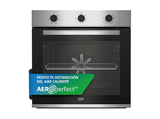 Horno - Beko BBIE12100XD, Multifunción, Hidrólisis, 66 l, 59.4 cm, Función vapor, Inox