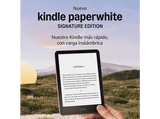 eBook - Amazon Kindle Paperwhite Signature Edition, 7, 32 GB, 300 ppi, Luz frontal autorregulable, Autonomía de semanas, Frambuesa metalizado