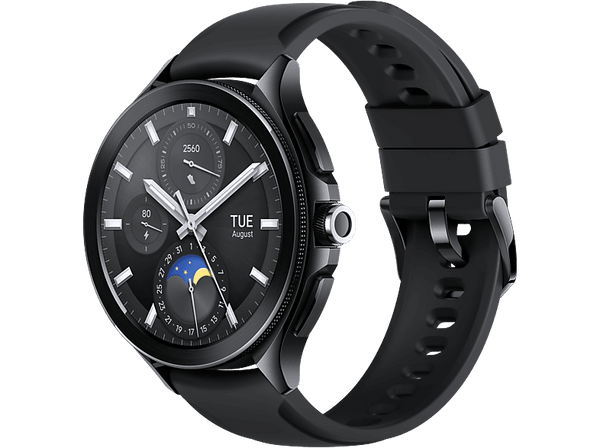 Smartwatch - Xiaomi Watch 2 Pro, Wear OS Google,  Bluetooth, Wifi, Batería hasta 65 horas, Sensor impedancia, Multideporte, Negro