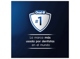 Cepillo eléctrico - Oral-B iO 5S, Pack Doble, 2 Cabezales, Con App, Con estuche de viaje, Blanco y Negro,
