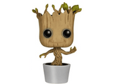 Figura Funko Pop! - Dancing Groot Guardians Of The Galaxy, 10 cm, Vinilo, Multicolor
