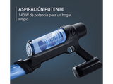 Aspirador escoba - Rowenta X-Pert 7.60 RH6A39, 140 W, 30 AW,  60 min. autonomía, 0.44L, Ligera, Púrpura