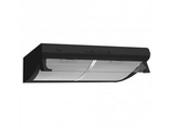 Campana convencional - Teka C 6420, 3 Velocidades, 375 m3/h, Telescópica, 60 cm, Negro
