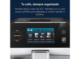 Cafetera superautomática - De'Longhi Eletta Ultra ECAM470.85.MB, 1450 W, 19 bar, Molinillo integrado, Depósito de leche, Táctil, 50 recetas, Metálico