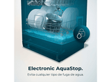 Lavavajillas - Cecotec Bolero Aguazero 6500 Inox C, 15 servicios, 6 programas, 60 cm, Dual Zone Wash, Auto Open, Motor Inverter Plus, Inox