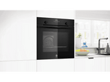 Horno a vapor - Balay 3HA5749N3, Serie Cristal, Multifunción, Pirolítico y por agua, 71 l, Aire Profesional 3D con vapor, AutoChef, 60 cm, Negro