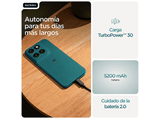 Móvil - motorola moto g77, Shaded Spruce, 256 GB, 8 GB RAM, 6.78  Extreme AMOLED, MediaTek Dimensity 6400 (6 nm), 5200 mAh