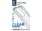 Funda - CellularLine CLEARDUOGALS25PLT, Para Samsung Galaxy S25+, Transparente