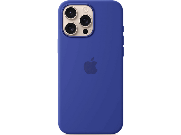 Apple Funda de silicona con MagSafe para iPhone 16 Pro Max, Azul ultramar