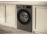 Lavadora carga frontal - Whirlpool WAM 07GB SPT, 10 kg, 1400 rpm, 15 Programas, Tecnología 6th sense, Adaptative Wash, Gris Manhattan