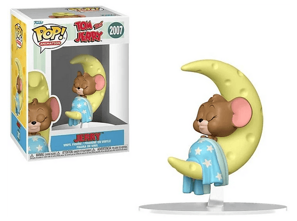 Figura Funko Pop! - Animation: Tom & Jerry - Jerry, 9 cm, Vinilo