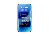 Móvil - vivo V70, Authentic Black, 512GB, 12GB RAM, 6.59 AMOLED, Snapdragon® 7 Gen 4, 6500 mAh