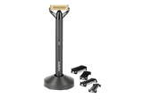 Afeitadora - BaByliss X-BLADE Super-X, 4 Peines Guía (1 mm, 2 mm, 3 mm y 5 mm), 45 min Autonomía, Para Barba, IPX7, Metal Black