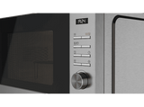 Microondas con grill - Teka MWE FS25 G SS, 1000 W Grill, 8 Niveles de pontencia, 25 l, Inox