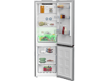 Frigorífico combi - Beko B5RCNE365HXB1, No Frost, 186.5 cm, 316 l, AeroFlow, Tecnología Harvest Fresh, Look Inox