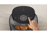 Freidora de aire - Philips Airfryer NA342/00 serie 3000, 7,2 L, 2000 w, 200 °C, 16 Programas, Tecnología RapidAir Plus, Pantalla Táctil, Negro/Oro