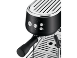Cafetera express - Sage the Bambino®, 9 bar, 1600 W, 2 tazas, ThermoJet®, Microespumado Manual, Trufa negra