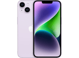 REACONDICIONADO Excelente Apple iPhone 14, Púrpura, 128 GB, 5G, 6.1 OLED Super Retina XDR, Chip A15 Bionic, iOS