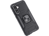 Funda móvil - ISY ISC-6111, Samsung Galaxy A36/A56, Resistente al agua y golpes, Soporte Plegable Integrado, Negro