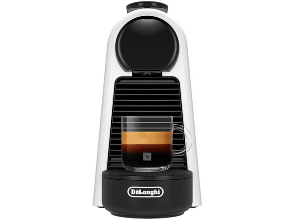 Cafetera de cápsulas - De'Longhi Nespresso® EN85.WMT, 1310 W, 19 bar, 0.6 l, Calentamiento 26 s, Apagado automático, Blanco mate