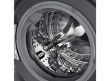 Lavadora secadora - LG F4DR6010AGM, Serie 600, 10 kg / 6 kg, 1400 rpm, 12 programas, AI Direct Drive™, TurboWash™360˚, Inox grafito antihuellas