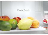 Frigorífico combi - Candy CNCQ2T618EX, Total No Frost Circle+, 185 cm, 355 l, App hOn, LED interior, Inox