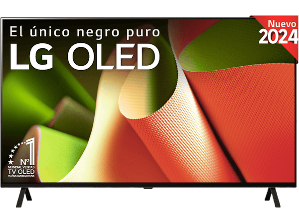 TV OLED 48" - LG OLED48B46LA, OLED 4K, Procesador Inteligente 4K α8, Smart TV, DVB-T2 (H.265), Negro Dark Meteor Titan