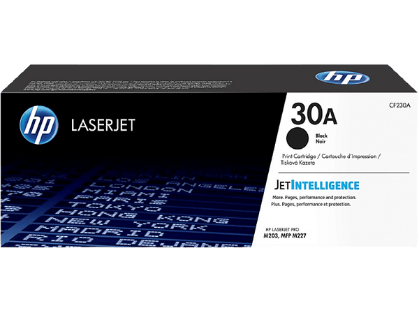 Tóner - HP 30A LaserJet, Negro, CF230A