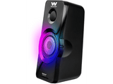 Altavoces con cable - Woxter Big Bass 95 RGB, Audio jack de 3.5mm, USB, Conector de audio adicional, 20W, Negro