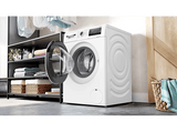 Lavadora carga frontal - Bosch WAN24290EP, 9 kg, 1200 rpm, 14 programas, Speed Perfect, Motor SilentPowerDrive, Higiene Plus,  Blanco