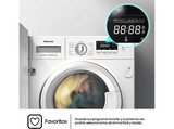 Lavadora integrable - Hisense WF3M841BWIES, 8 kg, 1400 rpm, 15 programas, Secado Allergy Care, Clase A, Blanco
