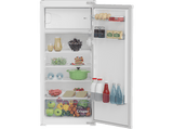 Frigorífico una puerta integrable - Beko BSSA210K4SN, Cíclico, 121.5 cm Altura, 175 l, Puerta Reversible, Motor ProSmart™ Inverter, Blanco