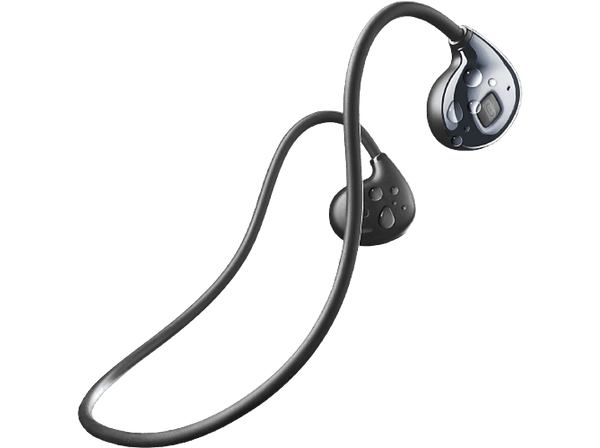 Auriculares deportivos - CellularLine Open-Ear Aero, Intraurales, 9 horas de autonomía, Bluetooth, Negro