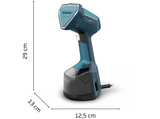 Cepillo de vapor - Rowenta AeroSteam Elite DR9920, Plancha 2 en 1, Vapor y succión, Depósito 200 ml, Interfaz táctil con 3 modos, Azul