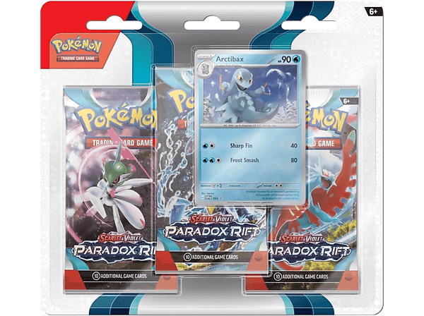 Juego - Magicbox Pokémon: Scarlet & Violet 4: Paradox Rift - 3-pack blister